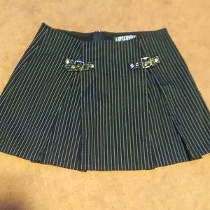 Vintage Lip Service pinstripe skirt